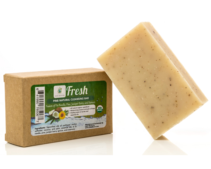 FRESH Organic Cleansing Bar - PINE - 4 oz