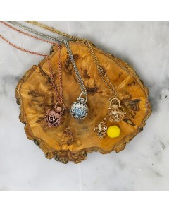 CLEARANCE - Cage Diffuser Necklace