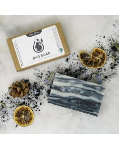 CLEARANCE - FRESH Organic Cleansing Bar - WOODLAND w/Activated Charcoal - 4oz