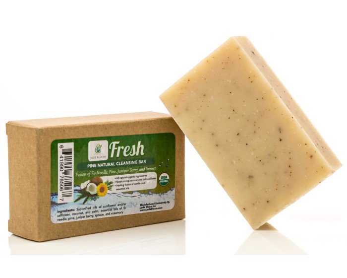 CLEARANCE - FRESH Organic Cleansing Bar - PINE - 4 oz