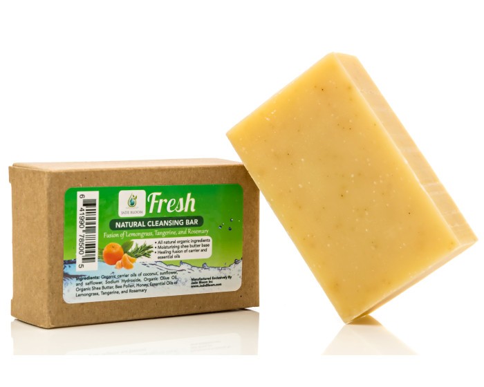 CLEARANCE - FRESH Organic Cleansing Bar - LEMONGRASS - 4oz