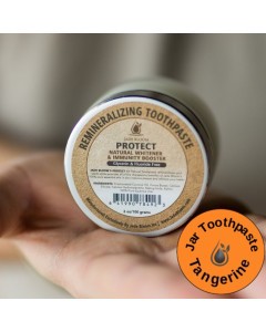 CLEARANCE - Toothpaste- 2 oz Tangerine - PROTECT Remineralizing - Natural Whitener &amp; Immunity Booster