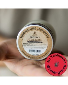 CLEARANCE - Toothpaste- 2 oz Wintergreen - PROTECT Remineralizing - Natural Whitener &amp; Immunity Booster