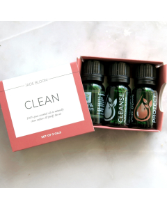 *3 Oil Box Set* - CLEAN (100% Pure Essential Oils)