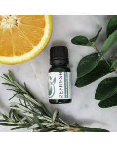 Refresh: A Blend to Reinvigorate containing Eucalyptus, Rosemary, and Sweet Orange