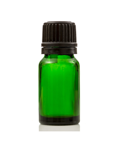 Bulk 10ml Jade Bottle with Black Cap & Euro Top 