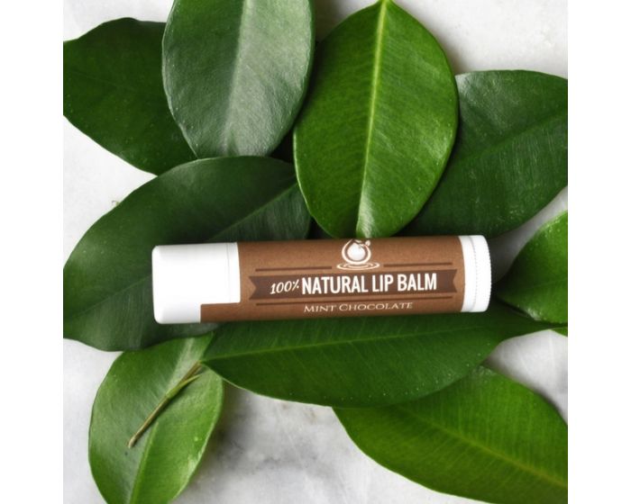 Lip Balm (100% Natural) - Mint Chocolate