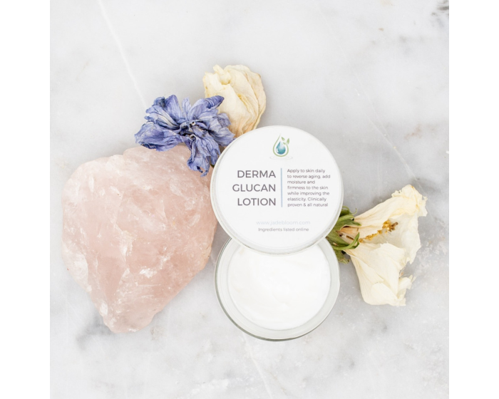 DermaGlucan Lotion Jar – ultra-hydrating facial and body moisturizer with 85% pure beta-glucan for soft, radiant skin