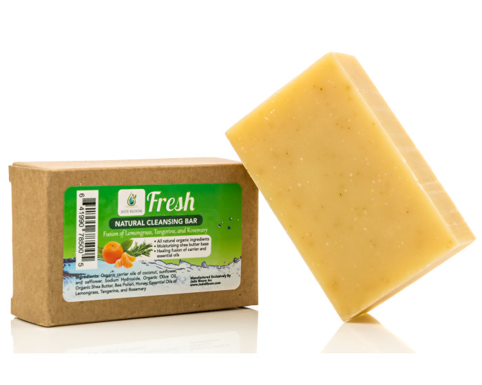 FRESH Organic Cleansing Bar - LEMONGRASS - 4oz
