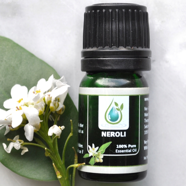 Neroli Essential oil- 100% Pure Neroli oil- Natural Orange blossoms oil-  bath & beauty oil, Aromatherapy essential oil-Orange flower oil